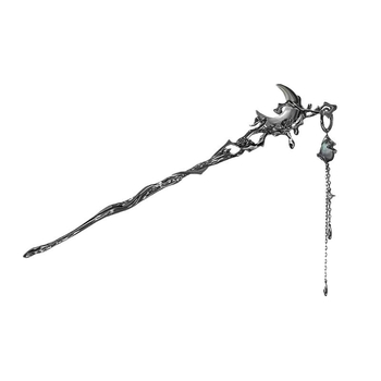 Agrafă de păr geometrică din metal – stil chinezesc nou, placare electroplată (Metal; Stil chinezesc nou; Placare electroplată)