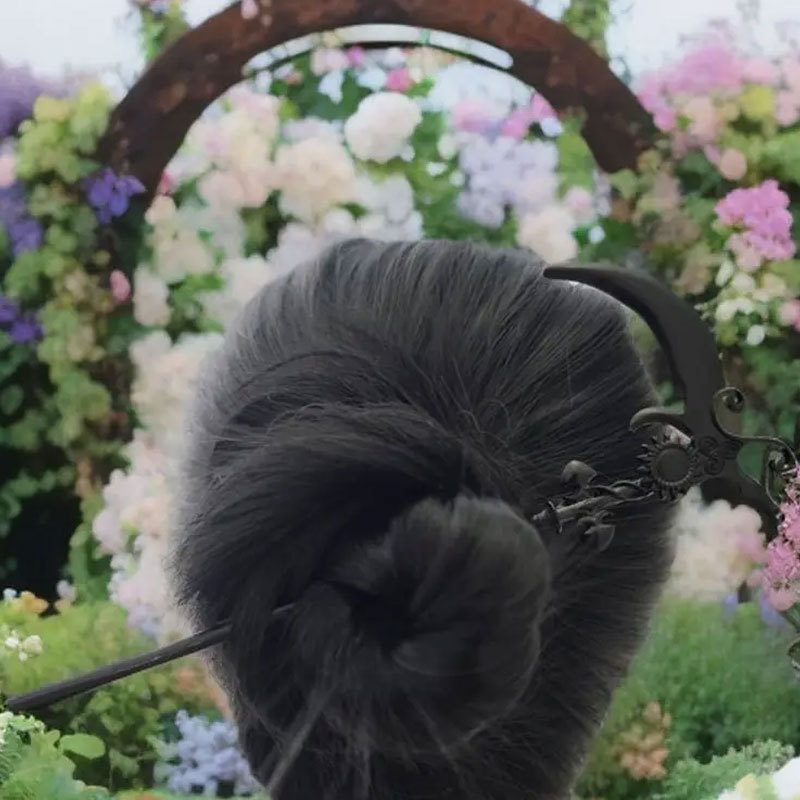 Clamă de păr din aliaj – accesoriu retro geometric pentru nunți, zile de naștere și festivaluri (Primăvara 2024)