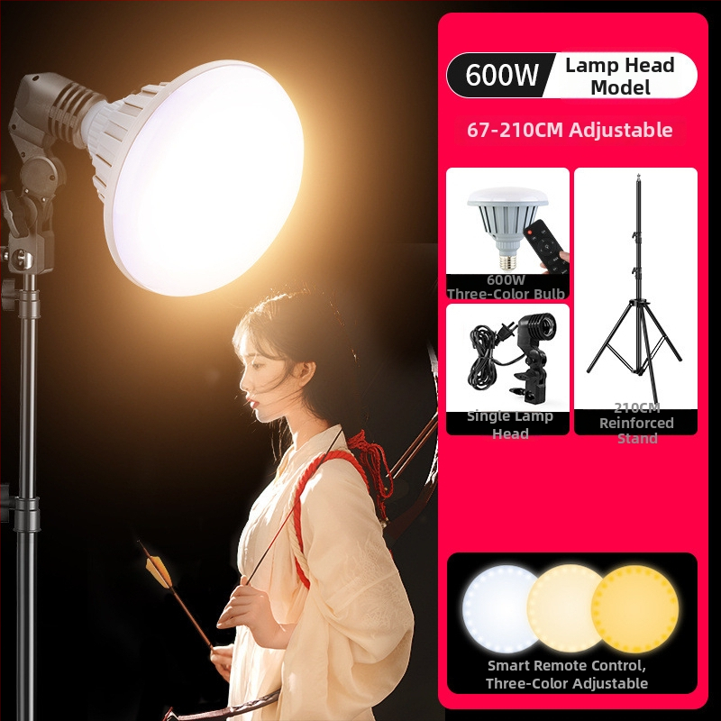 Gimantu mini vyplňovacie svetlo s diaľkovým ovládaním - LED osvetlenie pre fotografovanie 150W+ pre vnútorné štúdio