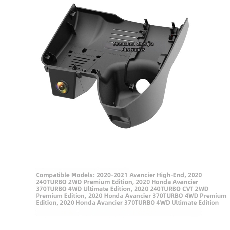 Kahe objektiiviga auto dash cam, 2160P, 170° lai nurk, F1.5 diafragma, tsükliline salvestus