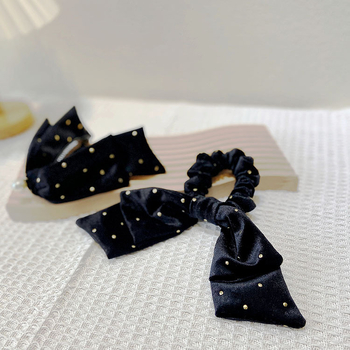 Hajkiegészítő Yu Xi, kézzel készített, koreai stílusú, textil anyag