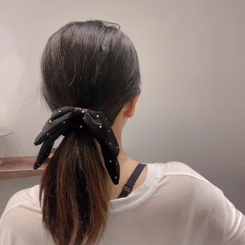 Hajkiegészítő Yu Xi, kézzel készített, koreai stílusú, textil anyag