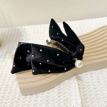 Hajkiegészítő Yu Xi, kézzel készített, koreai stílusú, textil anyag