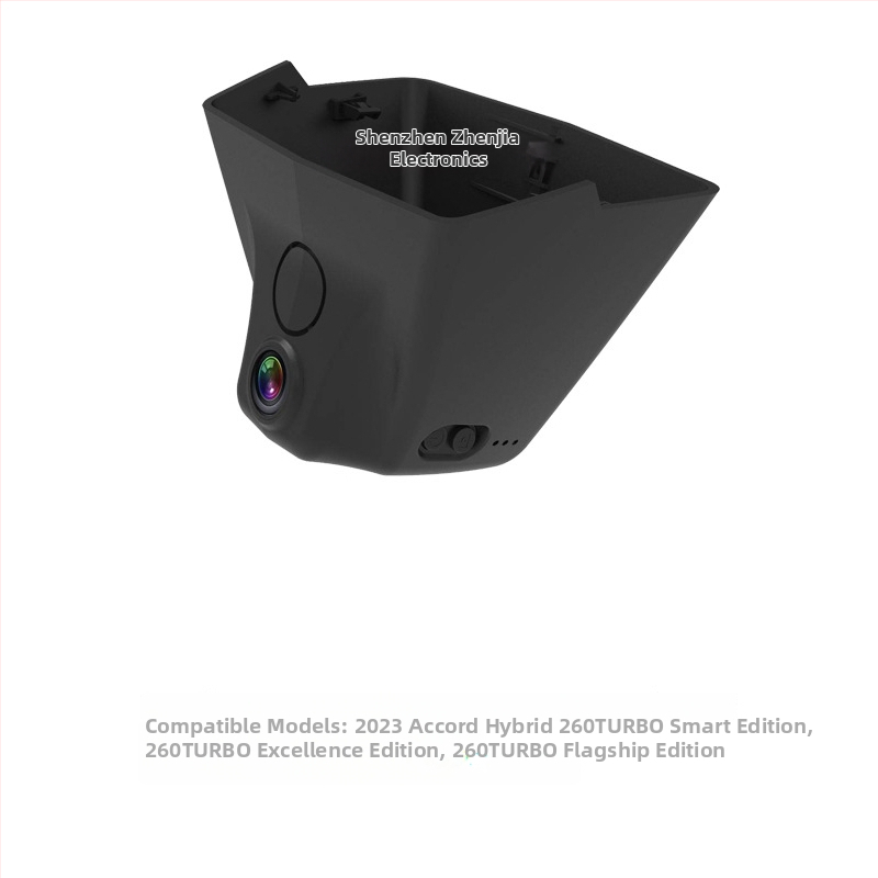 Kahe objektiiviga auto dash cam, 2160P, 170° lai nurk, F1.5 diafragma, tsükliline salvestus