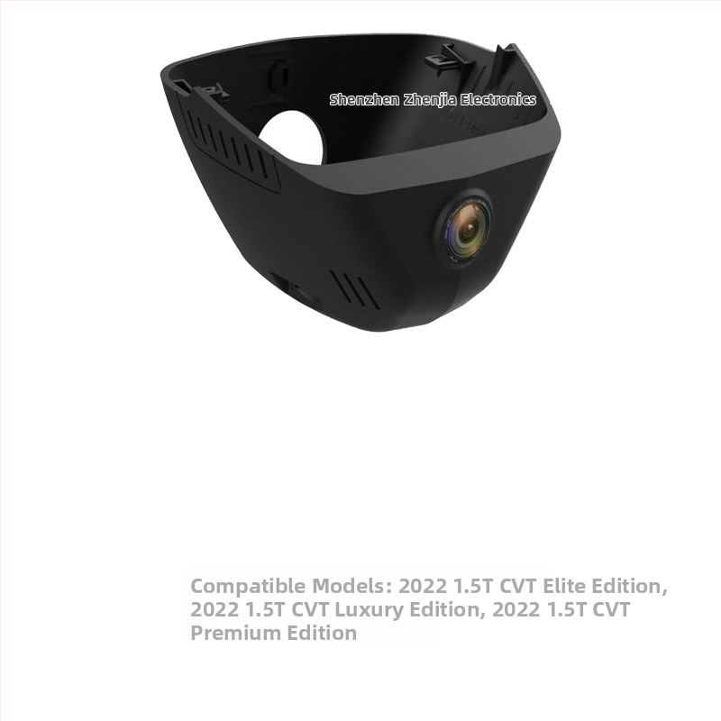 Kahe objektiiviga auto dash cam, 2160P, 170° lai nurk, F1.5 diafragma, tsükliline salvestus