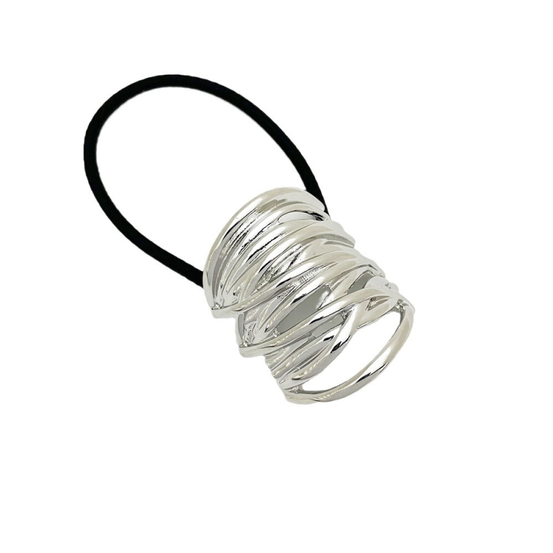 MIYA sakausējuma matu gumija ar elektroapdari, augsta elastība, astiņa gumija, galvas aksesuārs japāņu stilā