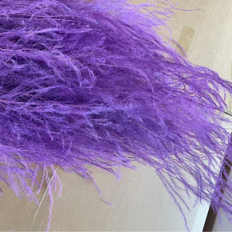 Függő virág dekoráció konzervált és szárított virágokkal, Dragon Whiskers Grass és Long-Haired Grass – Yunnan Runhong, 2024-es modell, Kína, Modern minimalista stílus