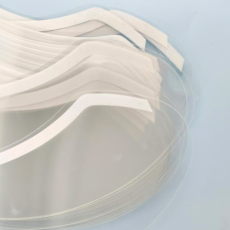 Adezive pentru frunte în formă de M – de unică folosință, transparente, pentru vopsirea părului, protecție frontală curbată