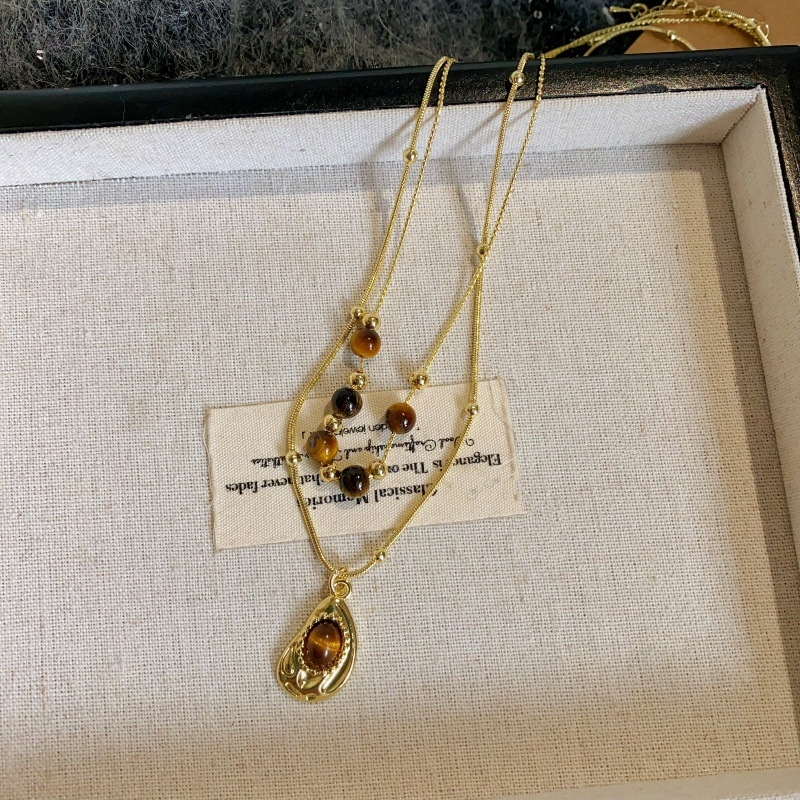 Верижка с геометрична висулка от сплав, Star Flash, стандартна верижка, за жени