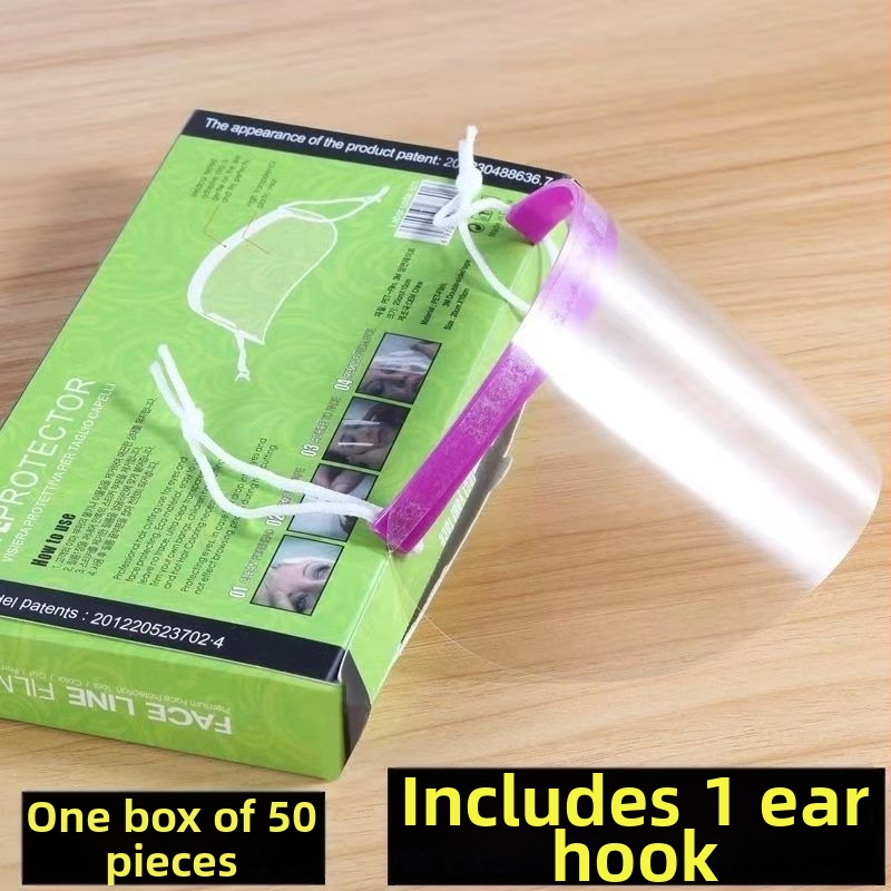 Frizieru bangs segums – sejas aizsargājošs vāciņš krāsošanai, Gaismas luksusa stils, Zīmols Unique Item, Materiāls: Cits