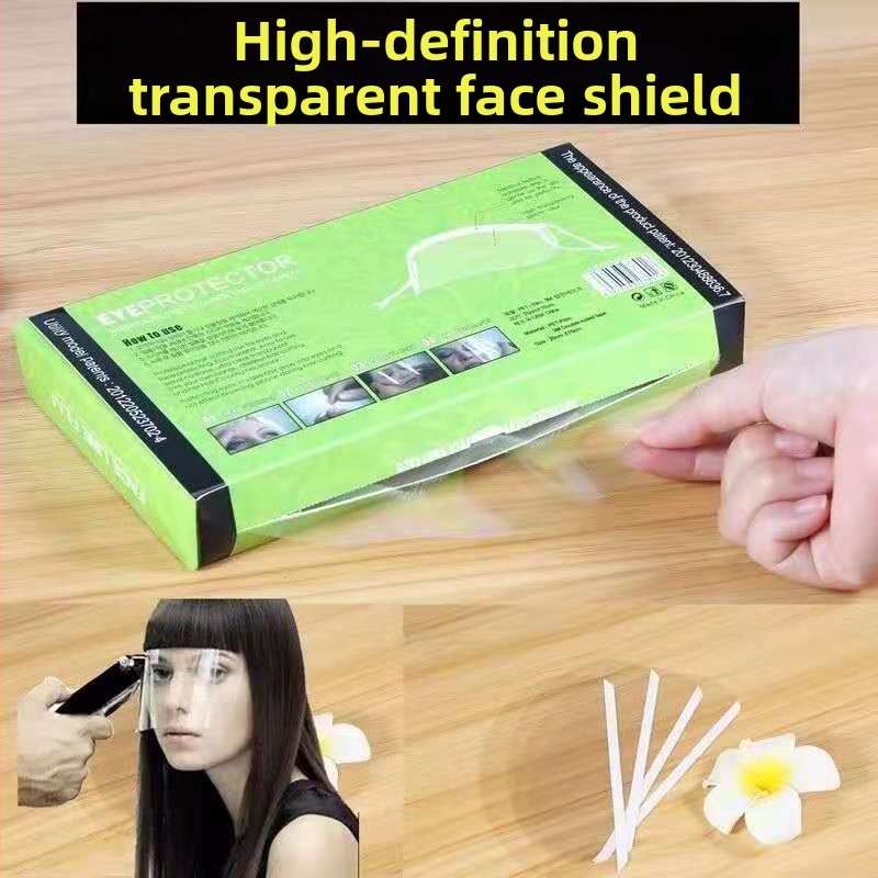 Frizieru bangs segums – sejas aizsargājošs vāciņš krāsošanai, Gaismas luksusa stils, Zīmols Unique Item, Materiāls: Cits