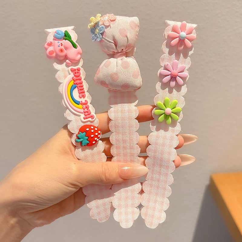 Детска лента за глава с мультяшен стил, плат, Yiwu произход, Зима 2025