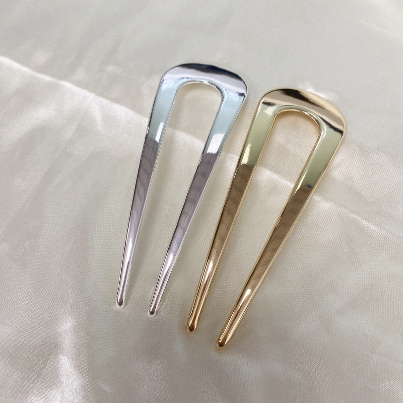 Juuksepihv tsinka sulamist, lihtne naiselik stiil, U-kujuline disain, juukseaksessuaar, sobib pulmade ja festivalide jaoks