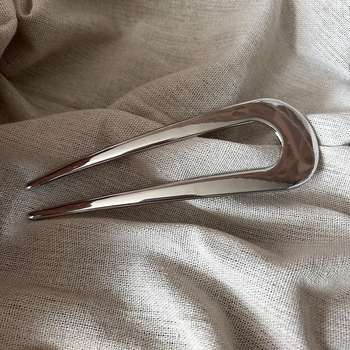 Metalna ukosnica za kosu u U obliku, retro stil, ručna izrada, prilagodljivo