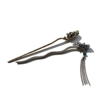 Metalni ukosnica za kosu u obliku zmaja, Guofeng stil, elektroplatiranje, Berphiya marka