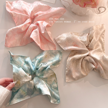 Elastic de păr cu fundă mare, din material textil, execuție fină, stil coreean, brand Youcheng