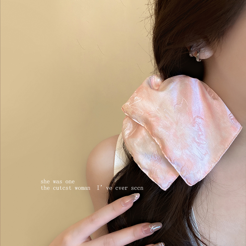 Elastic de păr cu fundă mare, din material textil, execuție fină, stil coreean, brand Youcheng