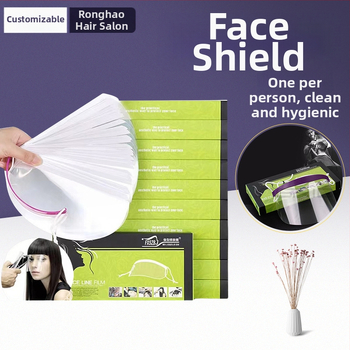 Juuksehoolduse tööriistad: ühekordsed fringe-lindi ja juuksevärvi mask salongikas kasutamiseks