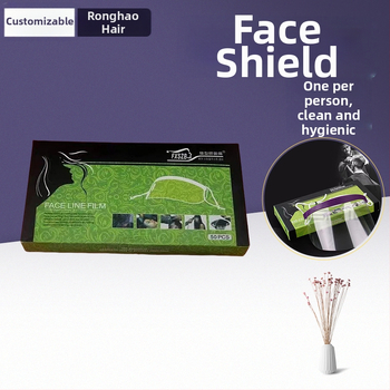 Juuksehoolduse tööriistad: ühekordsed fringe-lindi ja juuksevärvi mask salongikas kasutamiseks