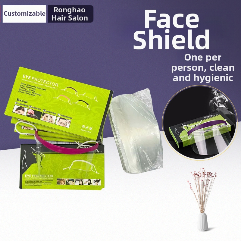 Frizieru rīki: vienreizējās lietošanas frizures lenti un matu krāsošanas maska salonam