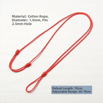 Regulējams kulons uz auklas ar gredzeni un drošības sprādzi | Materiāls: Cits; Apstrādes tehnoloģija: Cits; Dārgmetālu kvalitāte: Cits; Apstrāde un pielāgošana: Nē