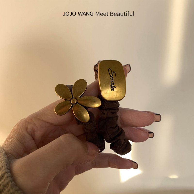 Пръстен за коса от сплав, ръчно изработен, корейски стил, смел, свеж и сладък (ръчно изработен; корейски стил; смел; свеж и сладък)