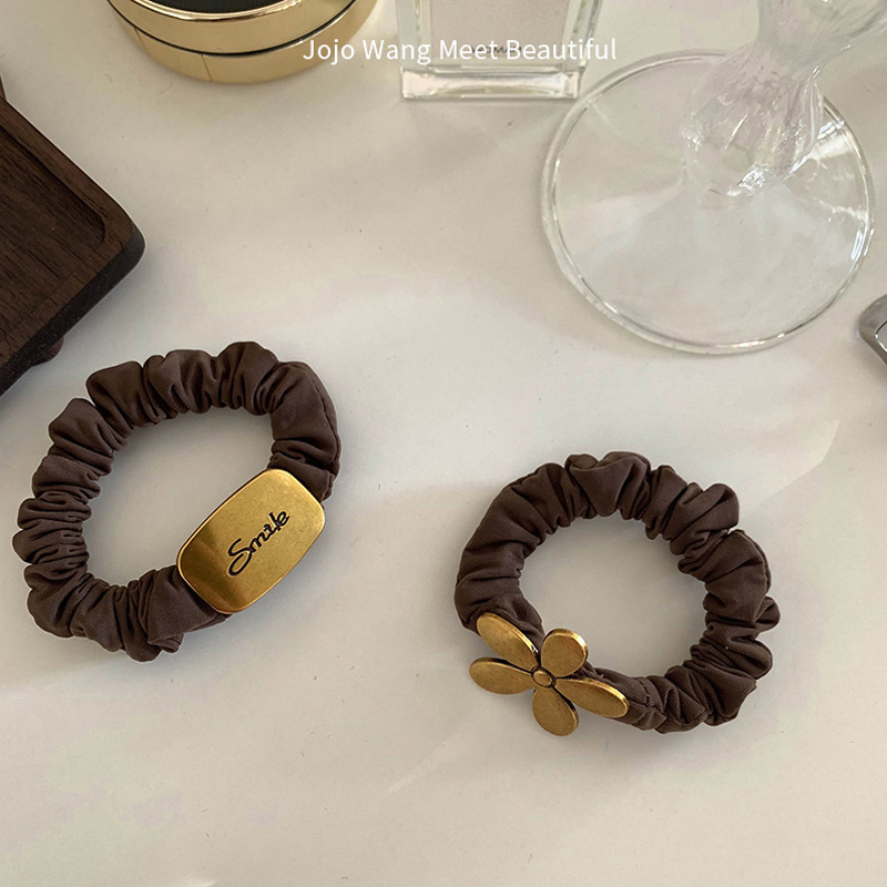 Пръстен за коса от сплав, ръчно изработен, корейски стил, смел, свеж и сладък (ръчно изработен; корейски стил; смел; свеж и сладък)