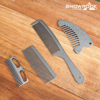 Гребен за коса Snowrock, титанов сплав