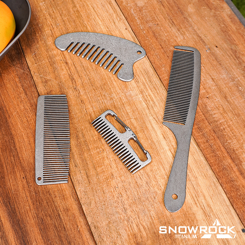 Гребен за коса Snowrock, титанов сплав