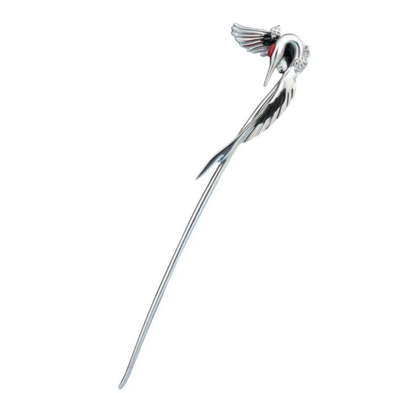 Metalinė plaukų segtukas senovinio stiliaus su gyvūno/zodiako motyvu, rankų darbo (medžiaga: metalas; stilius: senovinis; modelis: gyvūnas/zodiakas)