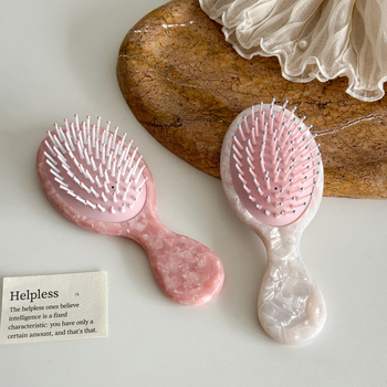 Χτένα μαλλιών με διαμάντι επένδυση σε ακρυτικό φύλλο, γεωμετρικό σχήμα, γλυκό στυλ/ζευγάρι, επεξεργασία με διαμάντι, ατομικά συσκευασμένο