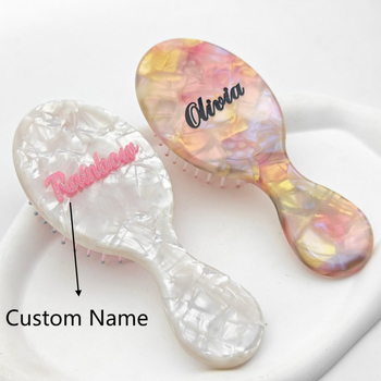 Χτενάκι μαλλιών - Κυματικό σχήμα, Χειροποίητο, Αμέθιστος κρύσταλλος, Υλικό: Οξικό οξύ, Στυλ: Βίντατζ