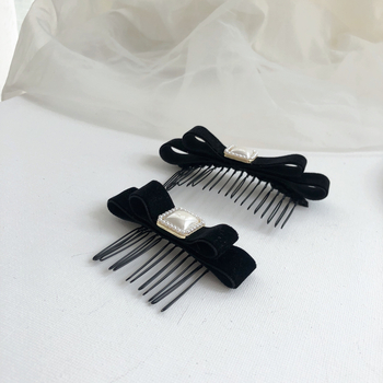 Hepburn stilom kosači češalj – jednostavan i elegantan za stražnji dio glave, protuklizni završni dodatak (Materijal: Drugo; Stil: Ženski; Podrijetlo: Jinhua; Popis: Spring 2022; Kategorija: Headwear)