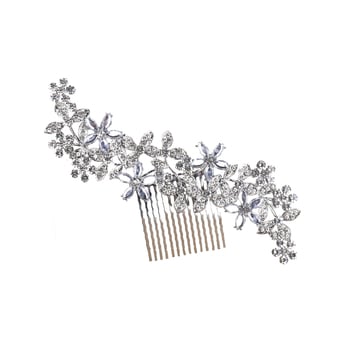 Vjenčana tiara za kosu – koronski stil, antički stil, legura, elektroplatiranje, kristalni elementi