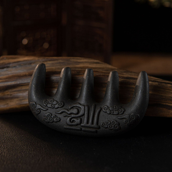 Hajkefe füstgyöngyökkel, kínai stílus, precíz kivitelezés, Putian eredet