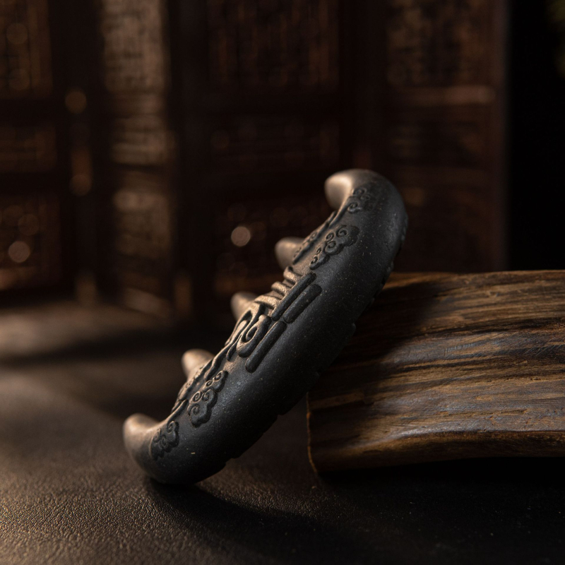 Hajkefe füstgyöngyökkel, kínai stílus, precíz kivitelezés, Putian eredet