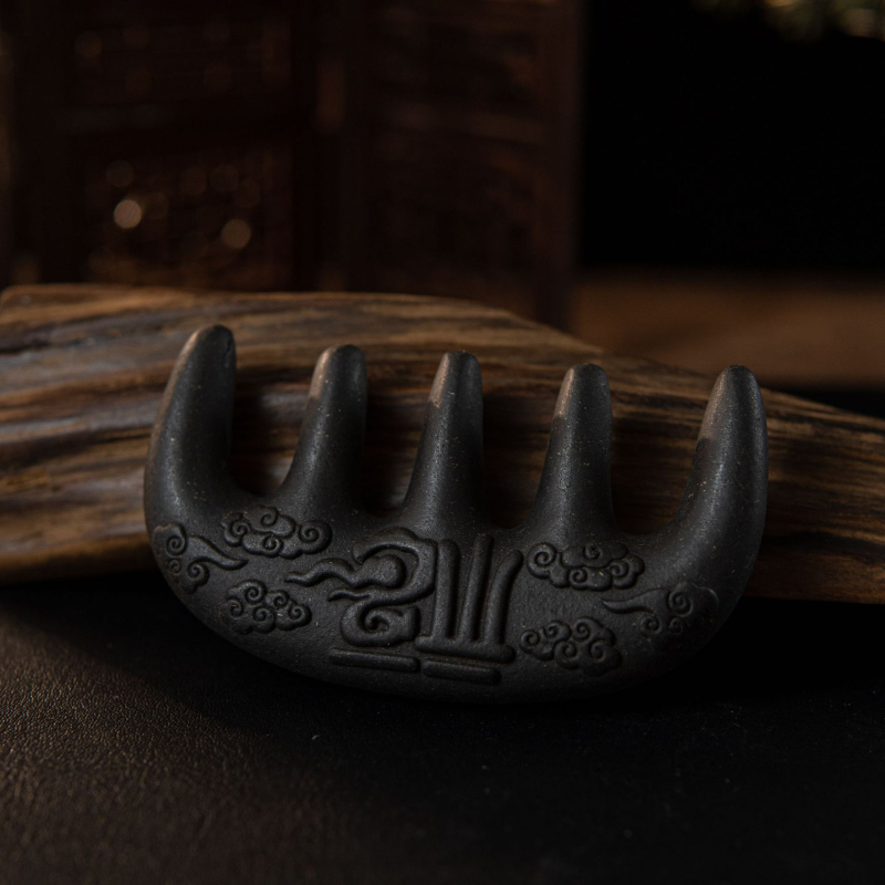 Hajkefe füstgyöngyökkel, kínai stílus, precíz kivitelezés, Putian eredet