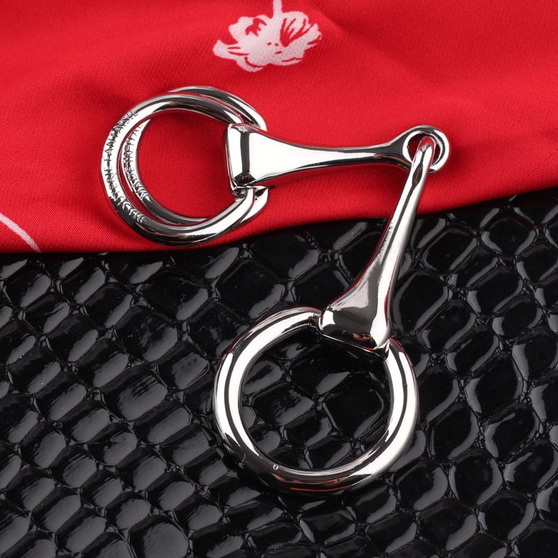 Kopča za maramu od čistog bakra, unisex, geometrijski oblik, elektroplatiranje