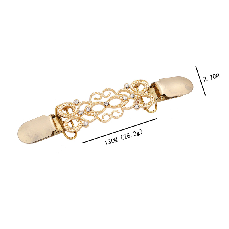 Spona od legure s šupljim cvjetom za torbe, šalice i džempere — Materijal: Legura; Stil: Ženski; Dizajn: Šuplji; Obrada: Elektroplatiranje; Marka: Cen fan jewelry