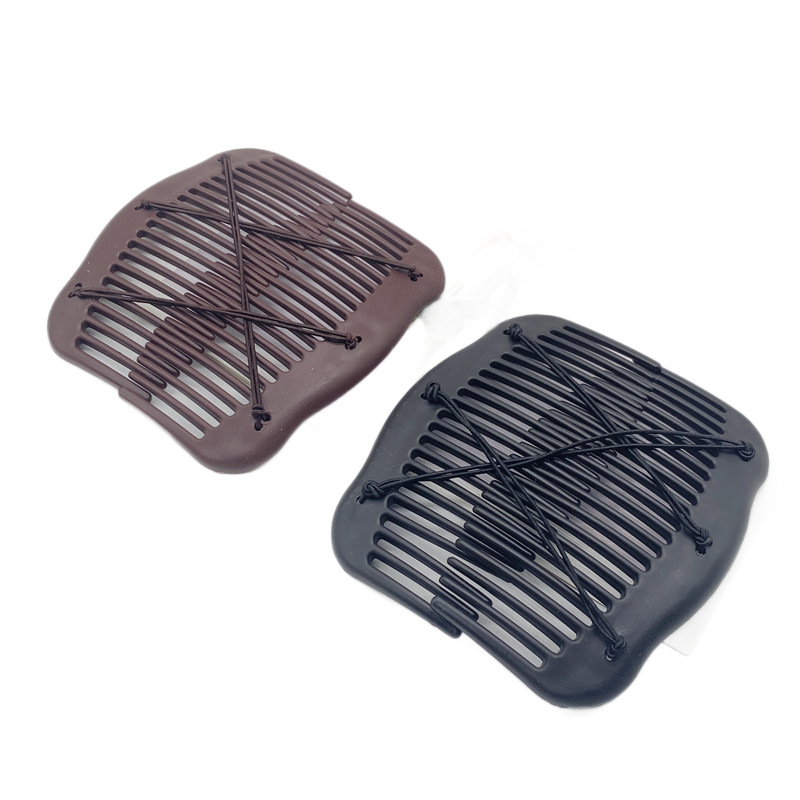 Plaukų šukos su dviejų eilių dantimis, plastikinis geometrijos dizainas, rankų darbas, paprastas moteriškas stilius, pritaikymas įmanomas.