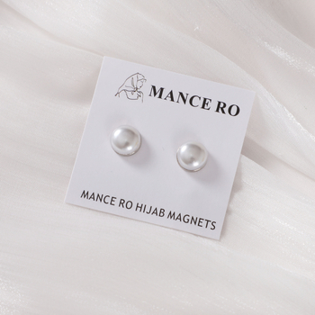 Par magnetskih kopči za šal s bisernim kristalima — legura, ženski stil, ručna izrada, dijamantna mozaika, mogućnost prilagođavanja