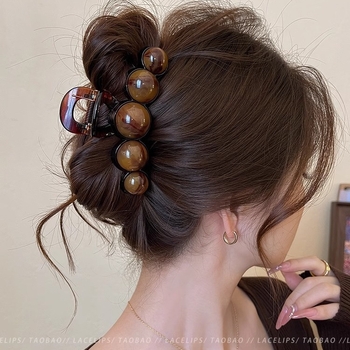 Moterims skirtas Shark Clip plaukų segtukas, Berry Prekinis ženklas, Derva, Gripper