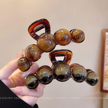 Moterims skirtas Shark Clip plaukų segtukas, Berry Prekinis ženklas, Derva, Gripper