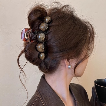 Moterims skirtas Shark Clip plaukų segtukas, Berry Prekinis ženklas, Derva, Gripper