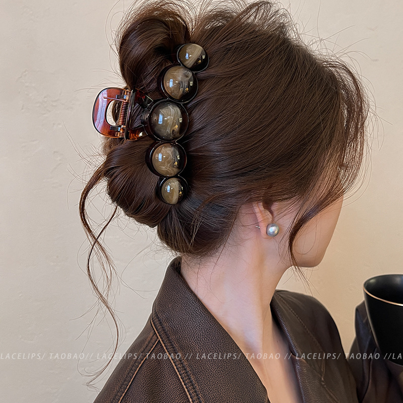 Moterims skirtas Shark Clip plaukų segtukas, Berry Prekinis ženklas, Derva, Gripper