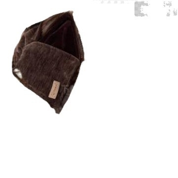 Velúrból készült háromszög alakú hajcsat nőknek, kézzel készített, retro Maillard stílusú, hátulsó fejre illő clip