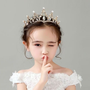 Ženski tiara za kosu, legura, Ruili stil, dijamantna obrada kristala, Man Joan