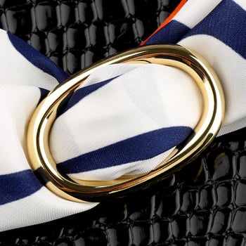 Nagy arany színű ovális fém sálkapocs – uniszex, divatos stílus; Anyag: ötvözet; Kezelés: elektroplatírozás; Márka: Qingwang; Szezon: 2024 téli