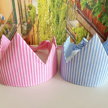 Детска корона тиара от чист памук – карикатурен стил, плетена конструкция, пролет 2025