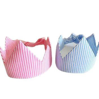 Детска корона тиара от чист памук – карикатурен стил, плетена конструкция, пролет 2025